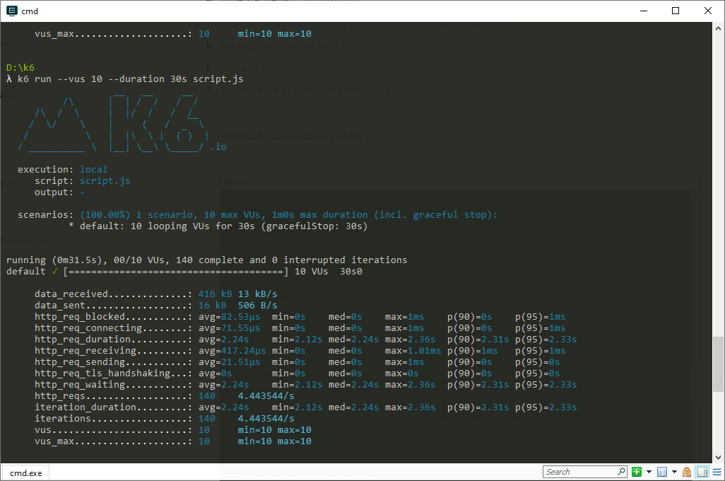 Configuring Connection Pool with Spring R2DBC